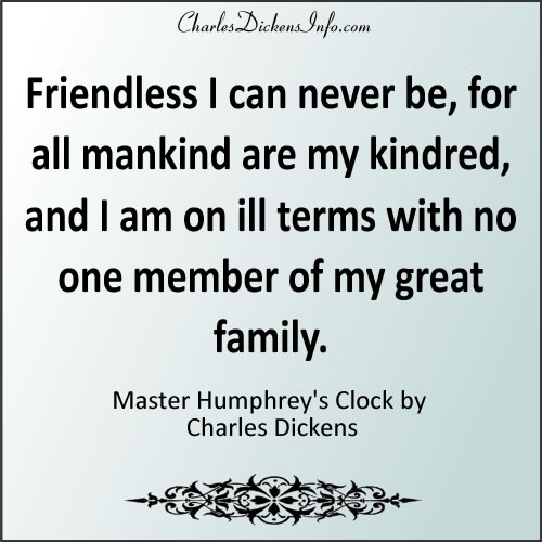 Master Humphrey's Clock Quotes