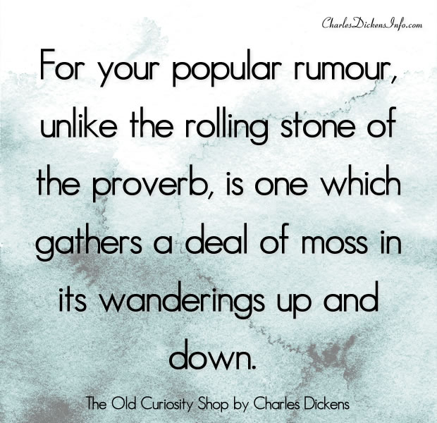 The Old Curiosity Shop Quotes
