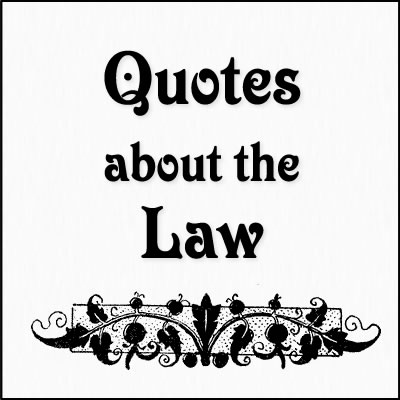 Quotes about the law written by Charles Dickens