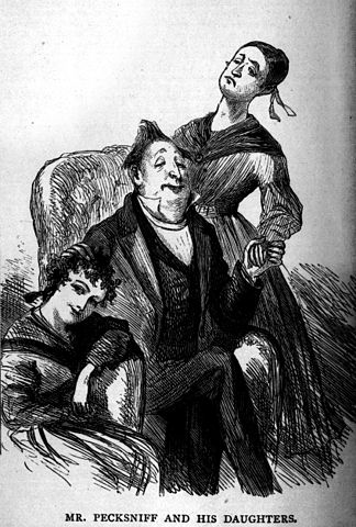 Martin Chuzzlewit - Mr. Pecksniff and his Daughters