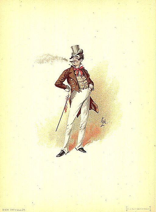 Dick Swivellers, illustration by Kyd (Joseph Clayton Clarke)