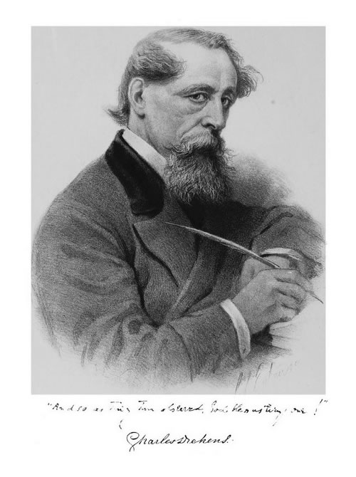 Charles Dickens (image by Sol Eytinge, Jr.)