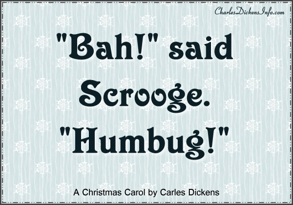 Bah Humbug!