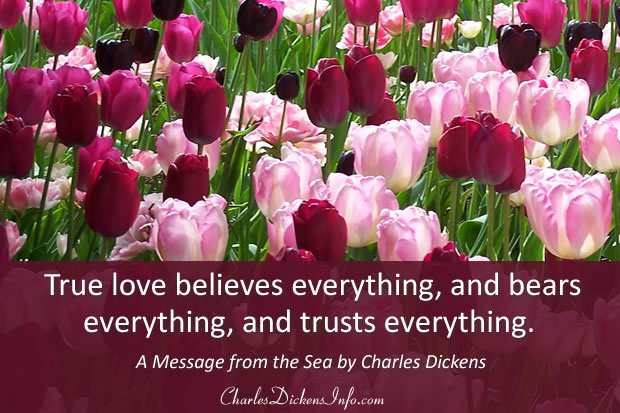 True love believes everything and