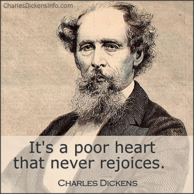 It's a poor heart that never rejoices