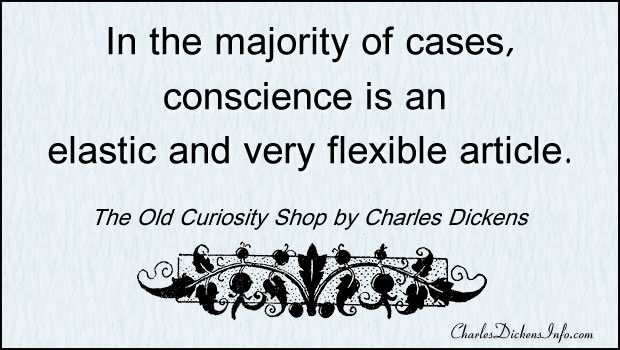 conscience is an elastic and very flexible article