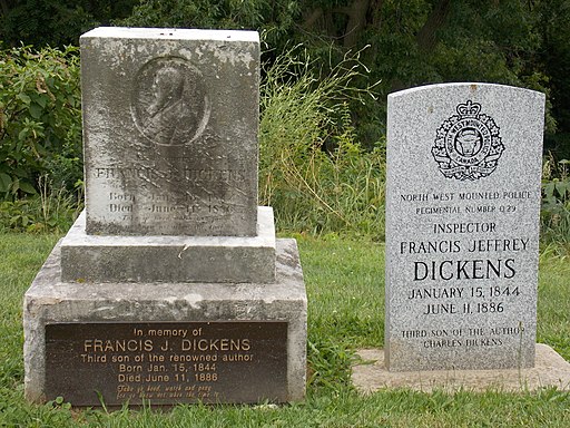 The Grave of Francis Jeffrey Dickens