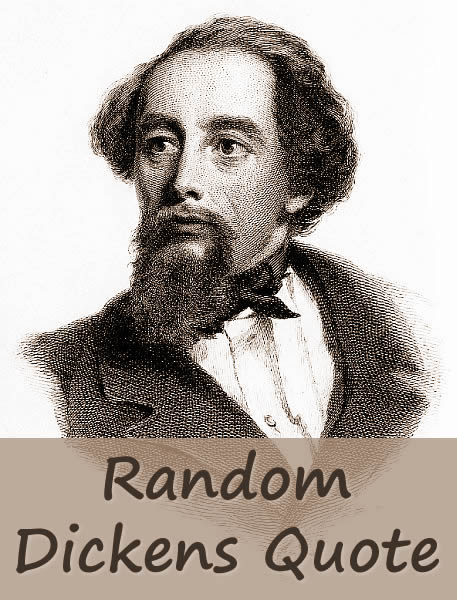 Random Charles Dickens Quote